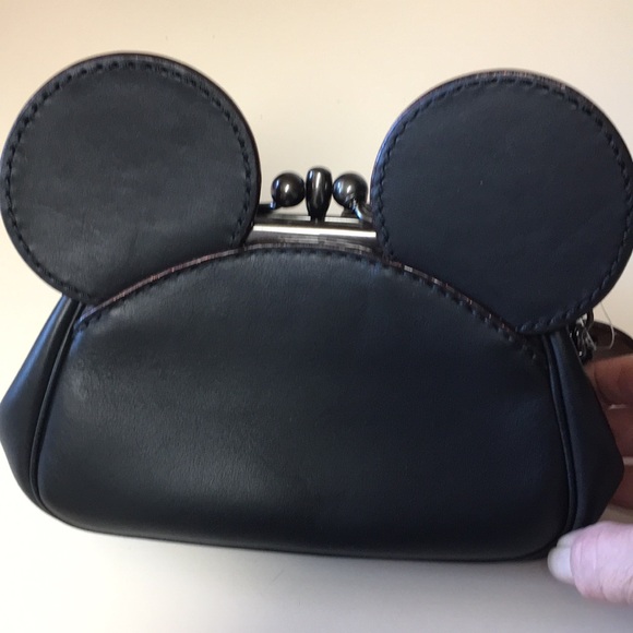 Coach Disney Minnie Mouse Wristlet - Picture 7 of 13